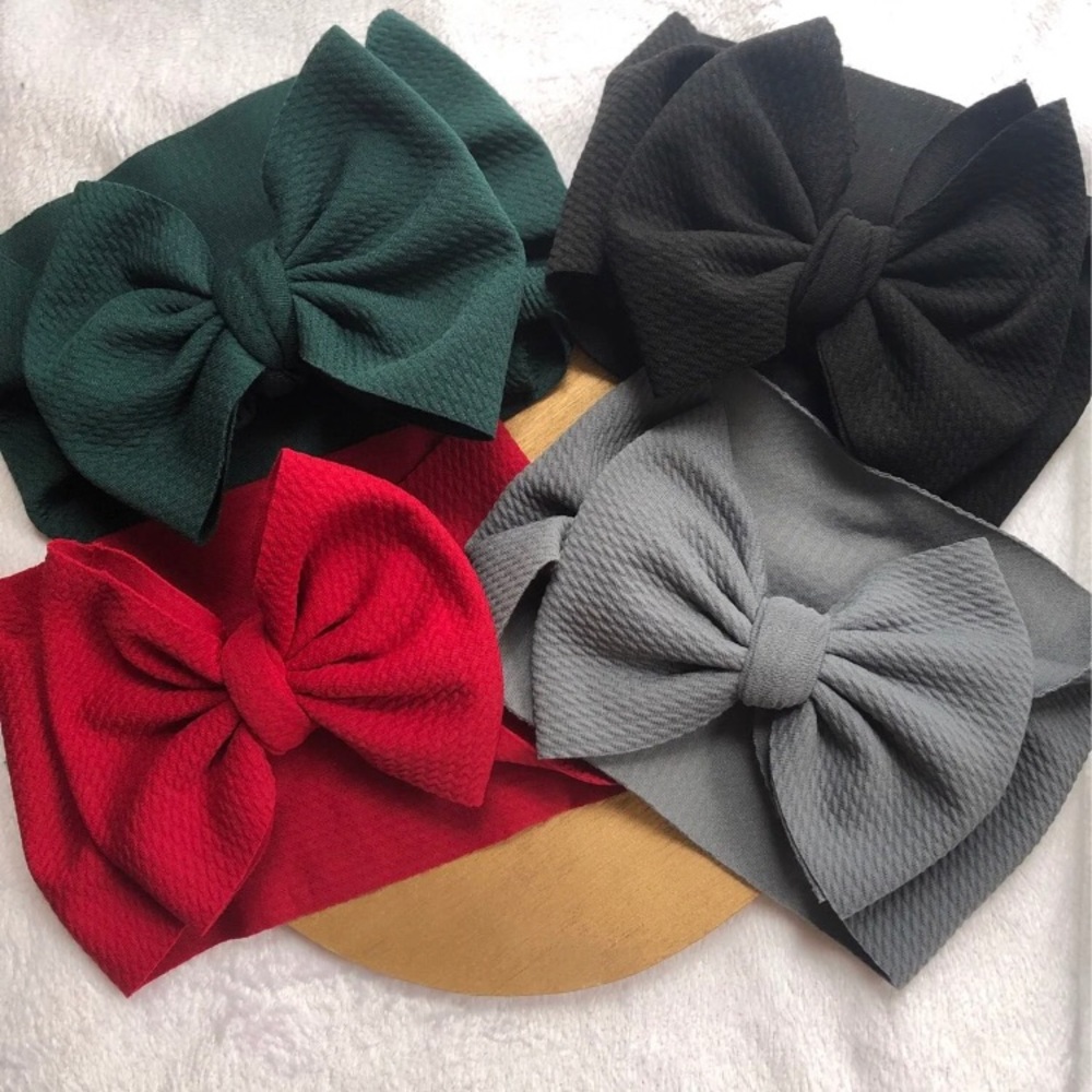 Headwrap bows